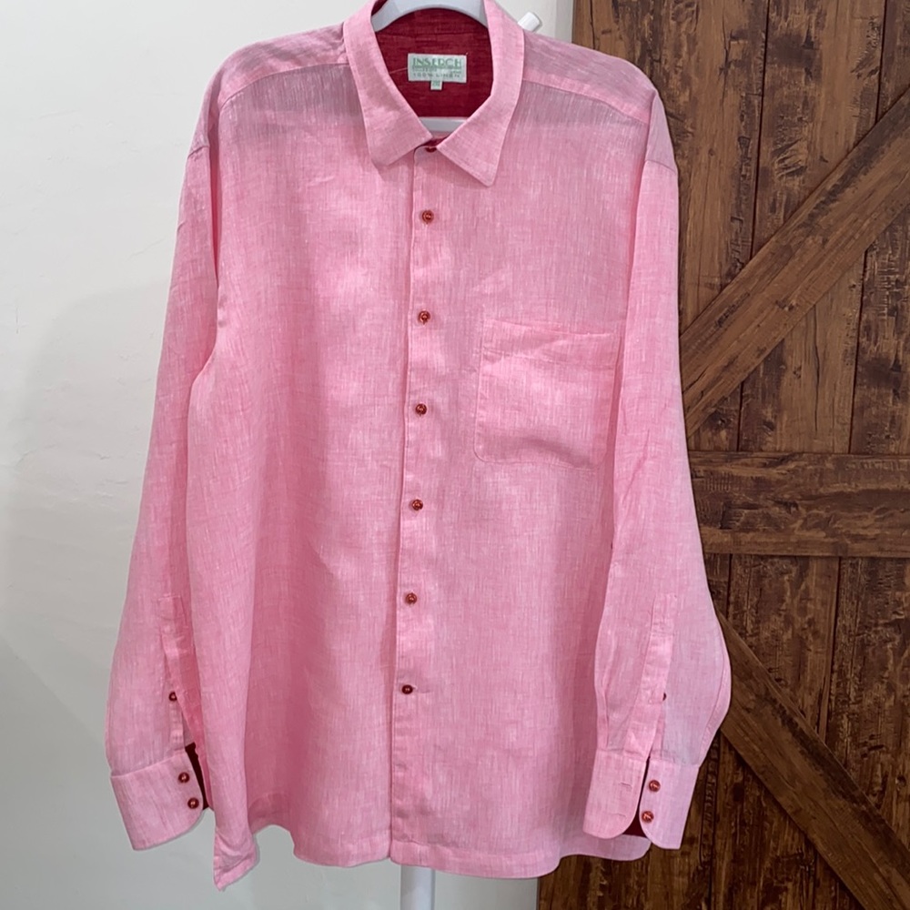 INSERCH COLLEZIONE 100% LINEN SHIRT